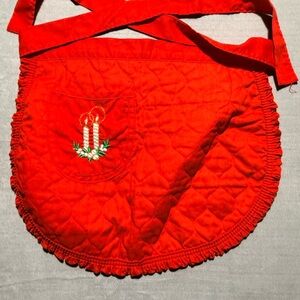 Red Quilted Women's Bag